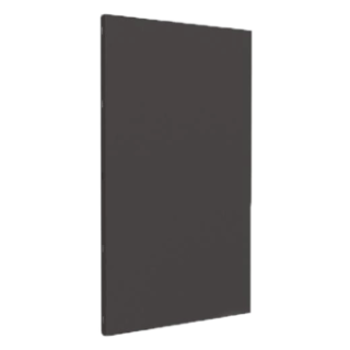 Placa protectora llisa vertical, color gris - Alçada 100cm per a estufa - Capska