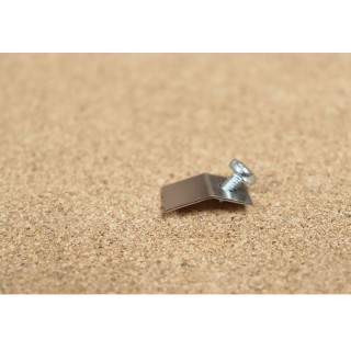 Clip de cristal 20 x 15 + tornillo INVICTA ref. AS700262 (venta por unidad) - Capska