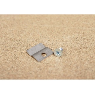 Fixe vitre SUPRA réf 84718 - 23 x 20 mm (vendu à l'unité avec une vis)