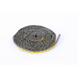 Junta Plana Gris 7x3mm Autoadhesiva -Recambio Chimenea - Capska