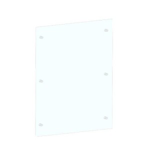 Conjunt de 2 protectors de paret de vidre 800X1200 Protecció de paret - Capska