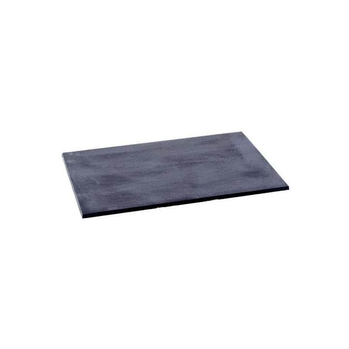 Placa de llar de ferro colat 60x50 cm, 10 mm de gruix - Capska