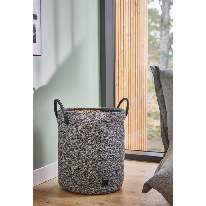 Contenedor de pellets de madera de tela Milano - Capska