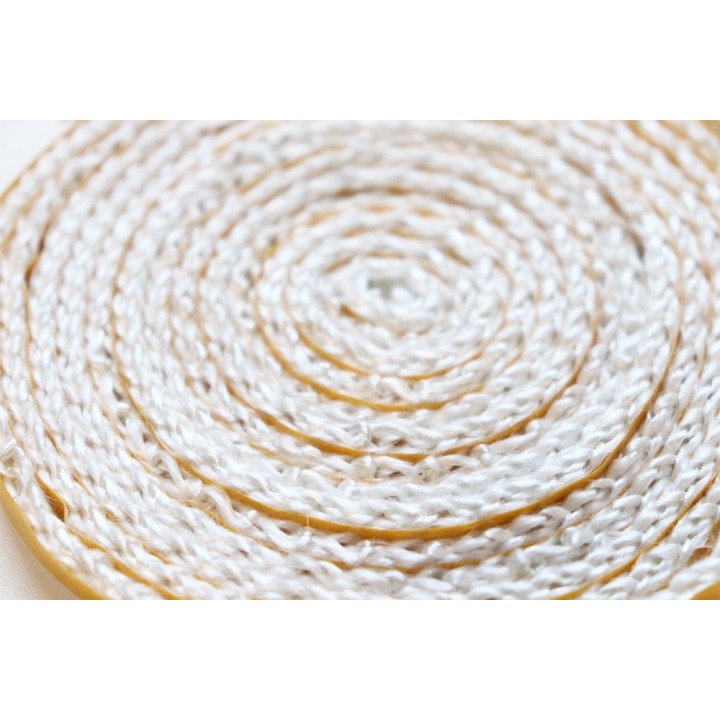 Junta plana autoadhesiva (blanca) 7 x 3 mm - 2,50 m - Capska