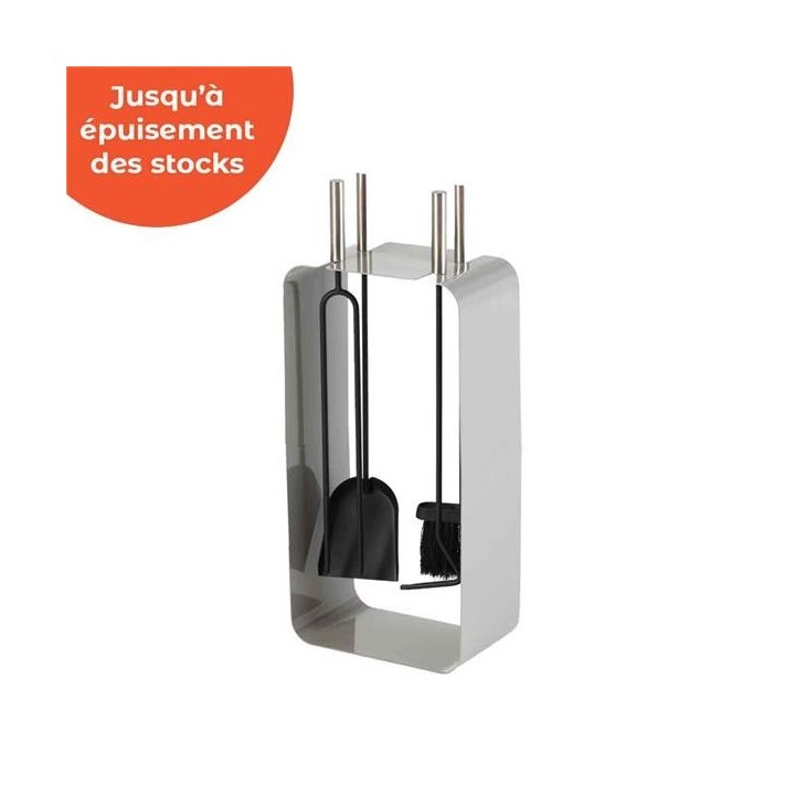 Servidor d'acer inoxidable gris SMART - Dixneuf