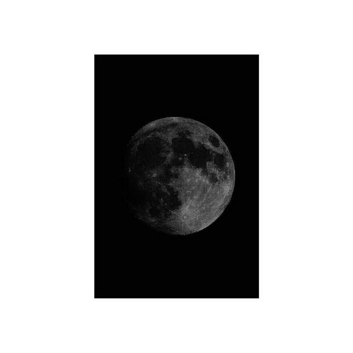 Panell de paret de vidre LUNE 813 x 1004 - Dix Neuf