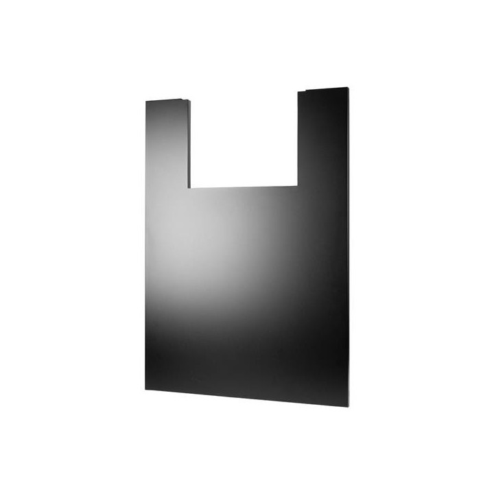 Revestimiento térmico negro esmerilado para nichos metálicos de 350 mm de largo - Dix Neuf