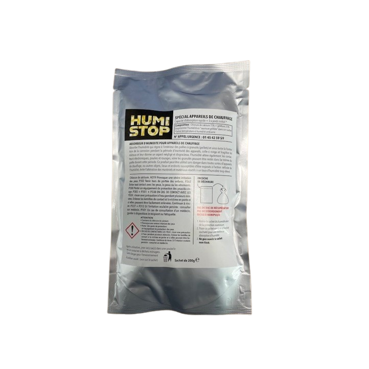 Deshumidificador HumiStop per a inserts, estufes de llenya i pèl·lets