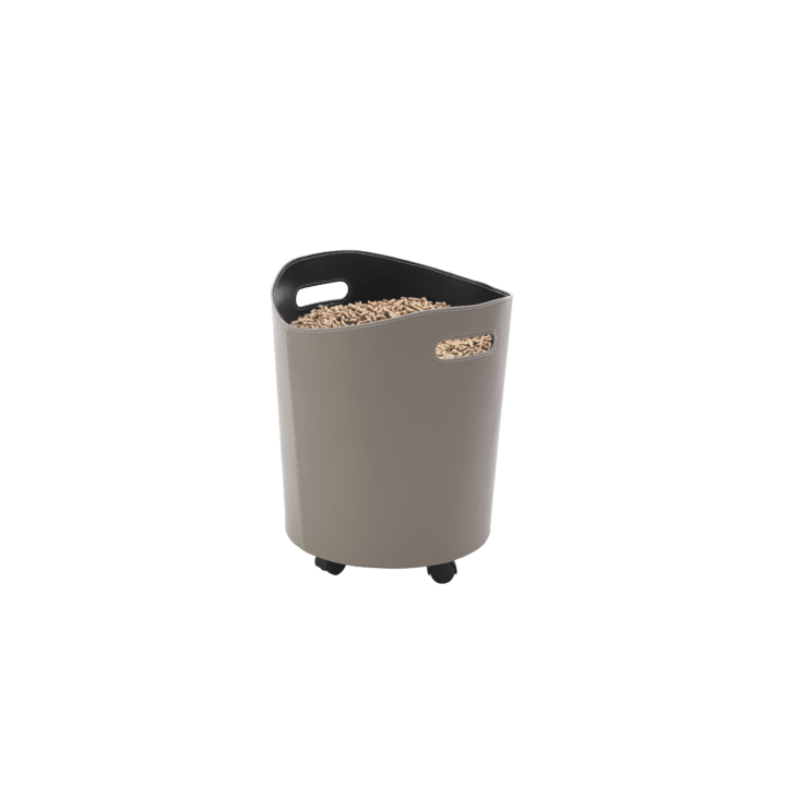 Emmagatzematge de pellets gris Omega per a xemeneies i estufes de llenya - Capska