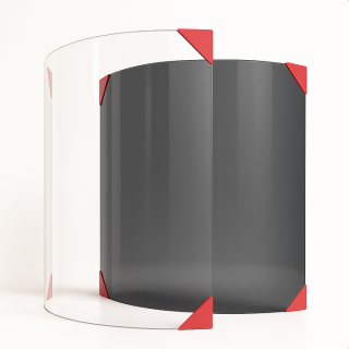 Cristal Denia Stoves INNSBRUCK - Vidrio inteligente con efecto Claro-oscuro