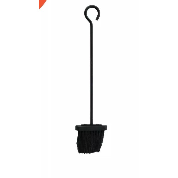 Escombreta per a llar de foc 50 cm negra Dixneuf - Accessori per a estufa de llenya