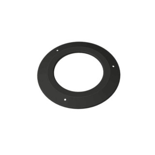 Roseta para atornillar D125 esmalte negro mate Dixneuf