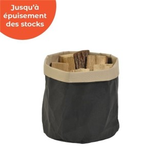 Saco de papel kraft negro Dixneuf para almacenamiento de combustible