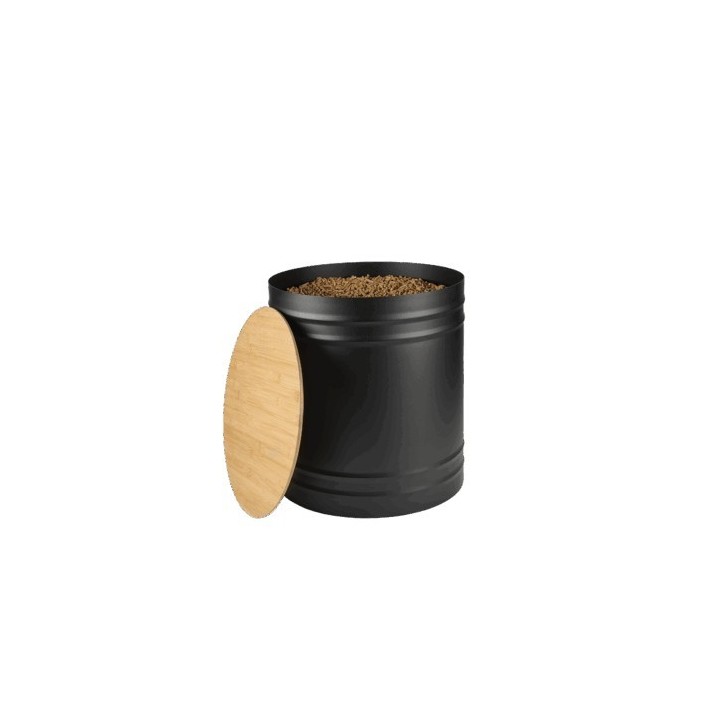 Reserva de pellets Georgia Negro Escarchado Dixneuf - N3