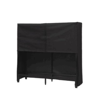 Leñero Exterior Dixneuf Stoker 50 Modular - Acero Negro