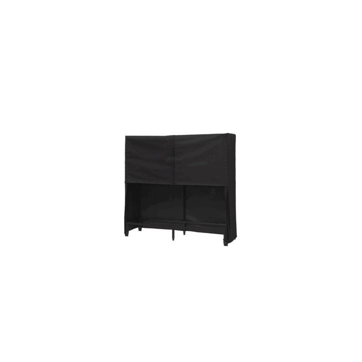 Leñero Exterior Dixneuf Stoker 50 Modular - Acero Negro