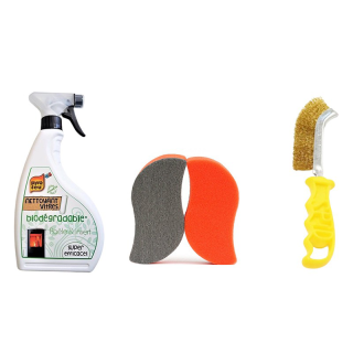 Pack LIMPIEZA - Cepillo + Esponja + Spray - Capska