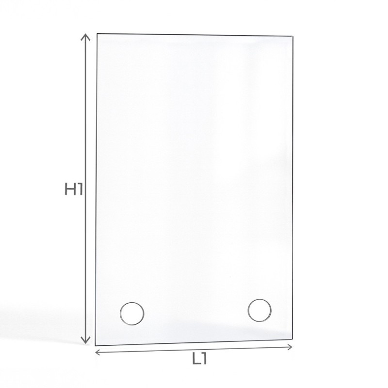 Vidre pla Rectangle o quadrat, estufes de llenya i llars de foc – Capska