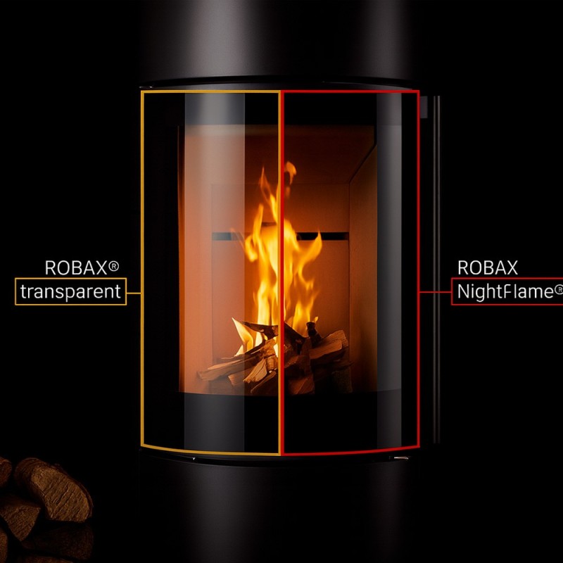 Vidre pla Rectangle o quadrat, estufes de llenya i llars de foc – Capska