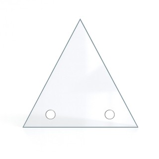 Vidre pla triangular, estufes de llenya i llars de foc – Capska