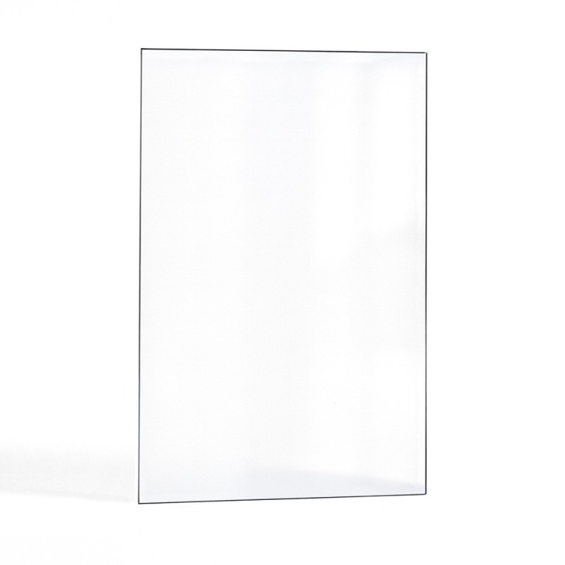 Cristal Brisach LHASSA - Vidrio Rectángulo para inserto de chimenea