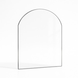 Cristall La Nordica ISOTTA - Vidre Rectangle amb arc per estufa de llenya