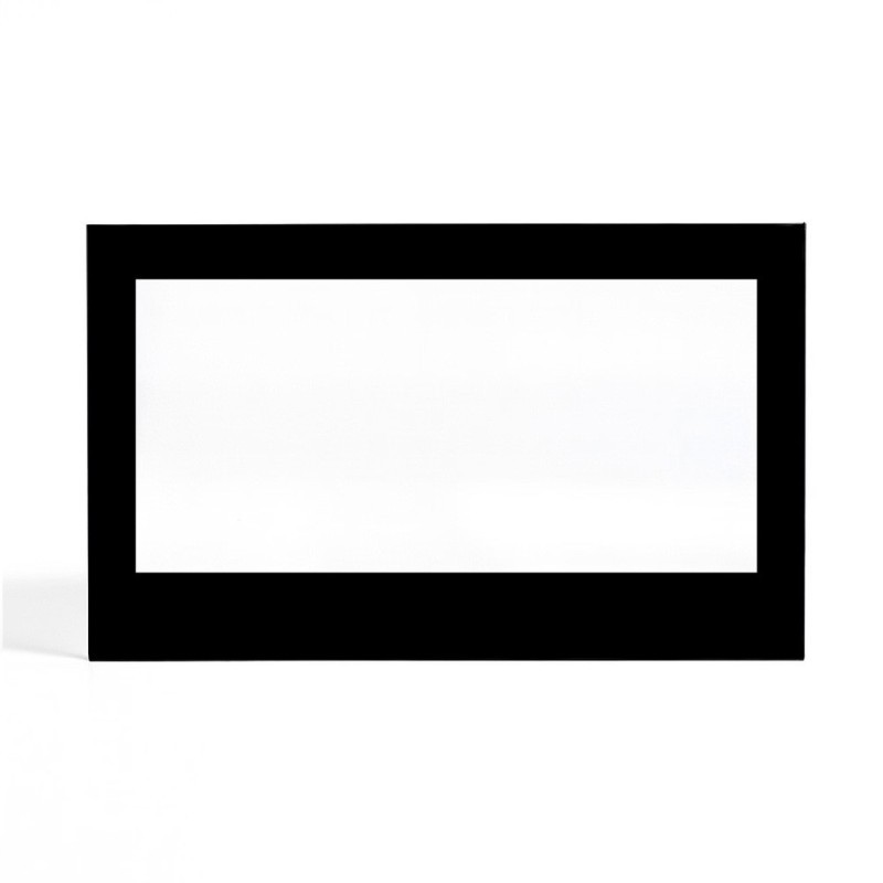Cristall Richard Le Droff EMPYRIUM 1000 - Vidre Rectangle Serigrafiat per inserit de xemeneia