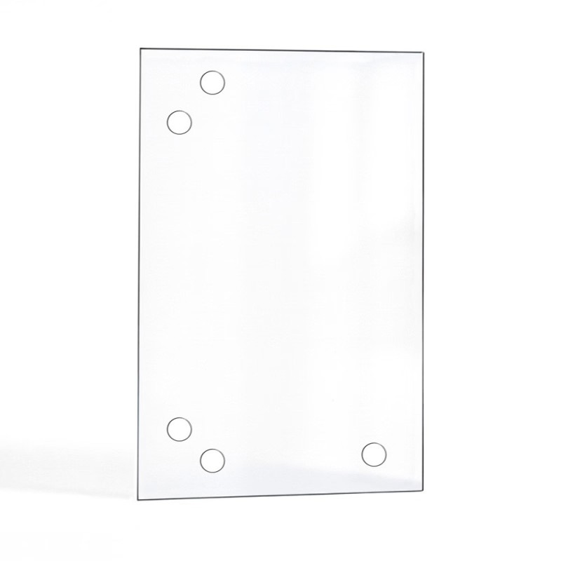 Cristal Philippe FOYER 1000 (con taladros) para insertable - Rectangular Perforado