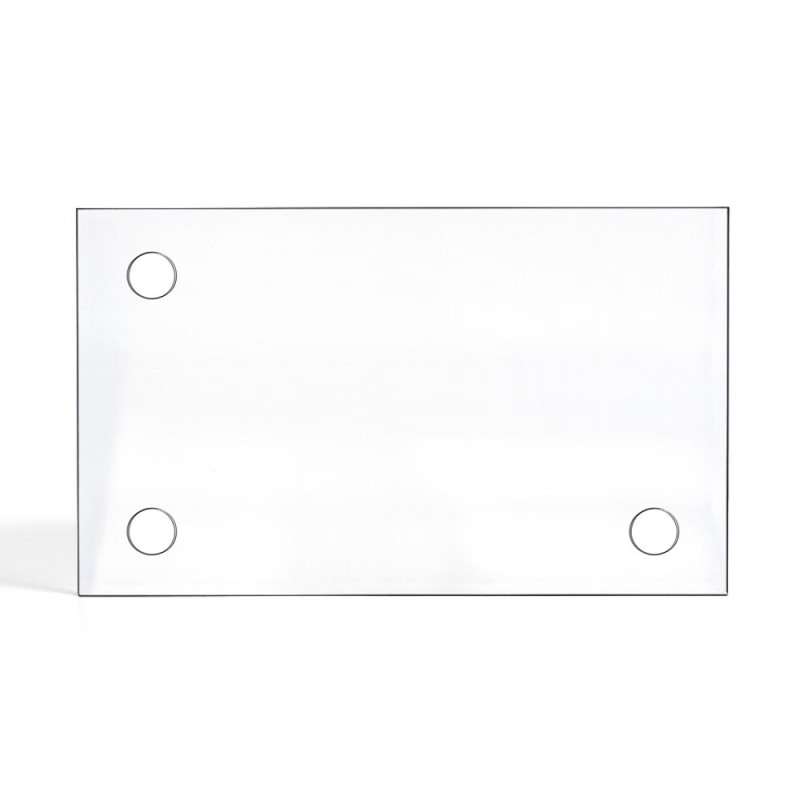 Vidre Rectangle Perforat per Estufa de Llenya GERCO DIAMANT Version 1