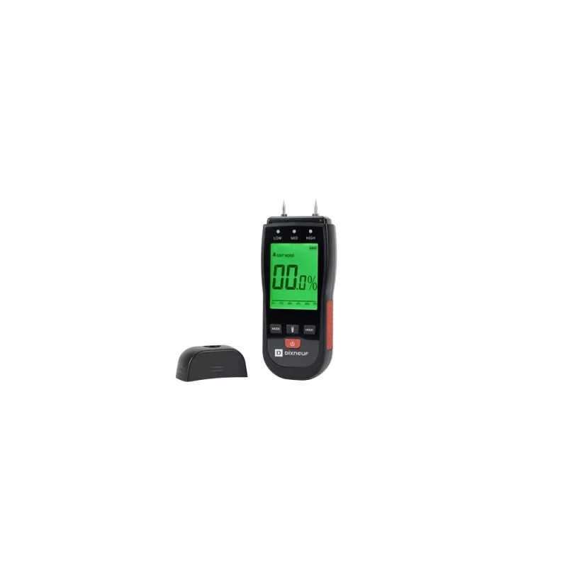 Medidor de Humedad de Madera SEKA Dixneuf - Negro Rojo | Estufa Chimenea