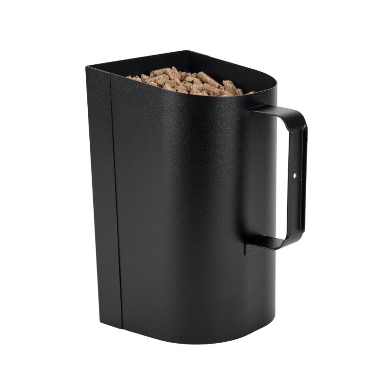 Dosificador de pèl·lets Doseo Dixneuf - Acer negre gebrat 1,1 kg