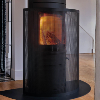 Protector de estufa Pegasus para chimeneas y estufas de leña - Capska