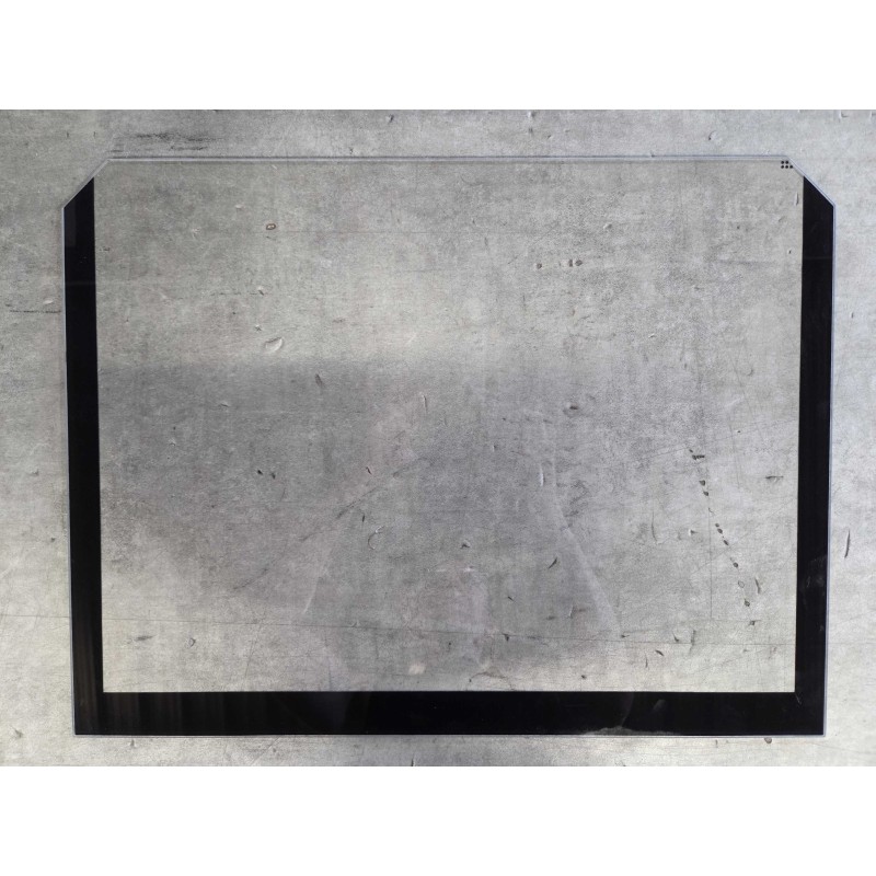 Cristall Godin FOUR PYROLYSE (panell interior) - Vidre 2 angles tallats Serigrafiat per Forn