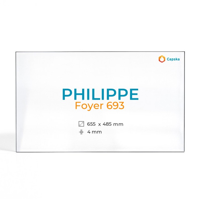 Cristal Philippe FOYER 693 para insertable - Rectangular