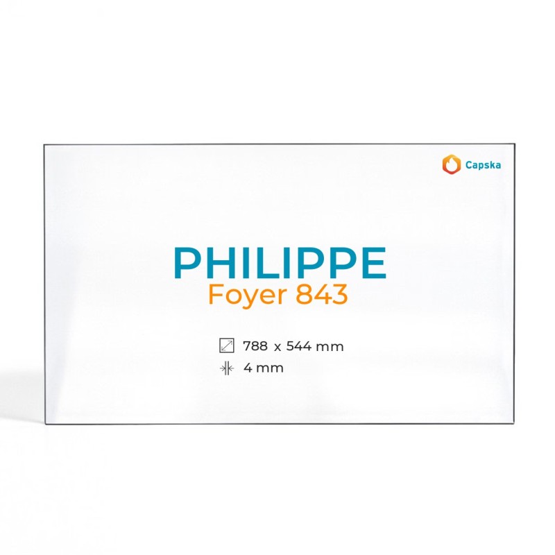 Cristal Philippe FOYER 843 para insertable - Rectangular
