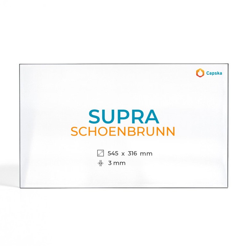 Vidre ceràmic Supra Schoenbrunn per estufa de llenya