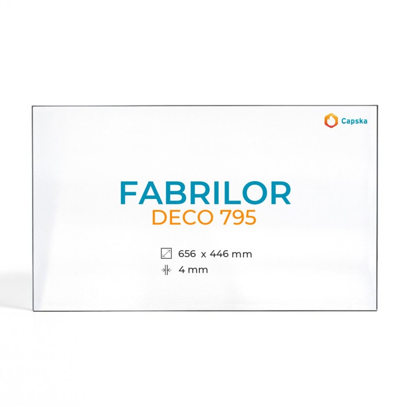 Vidre ceràmic Fabrilor DECO 795 - Rectangle 656x446x4 mm