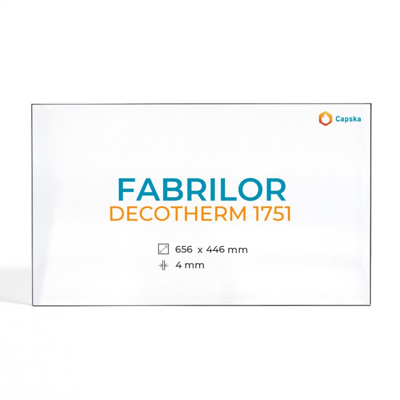 Vidrio cerámico DECOTHERM 1751 - FABRILOR