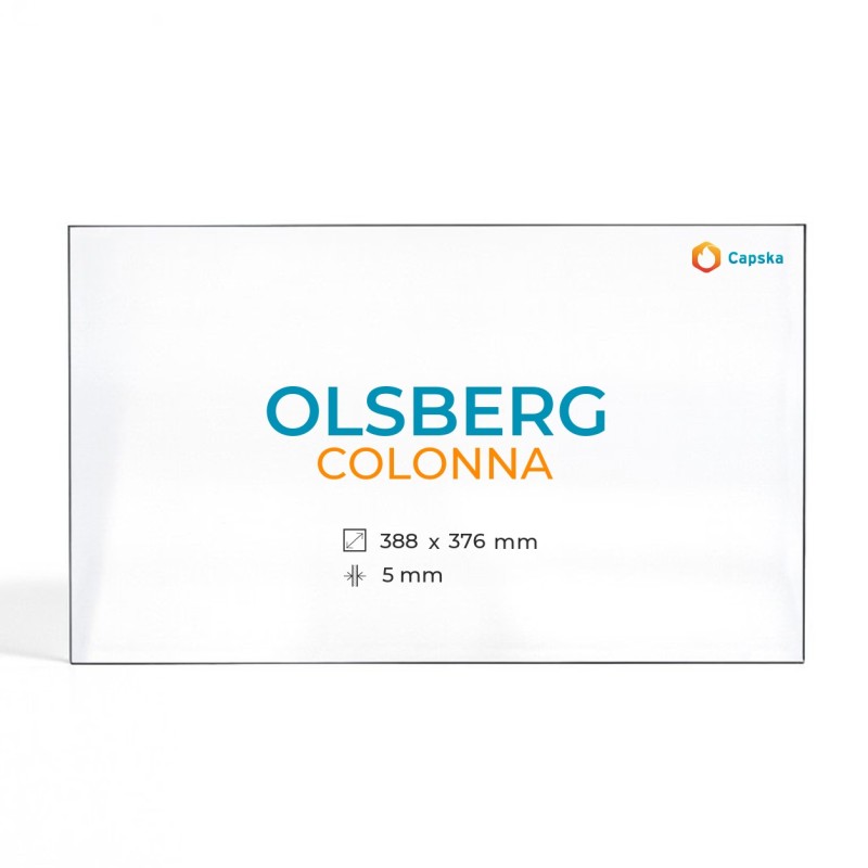 Cristall Olsberg COLONNA - Vidre Rectangle per estufa de llenya