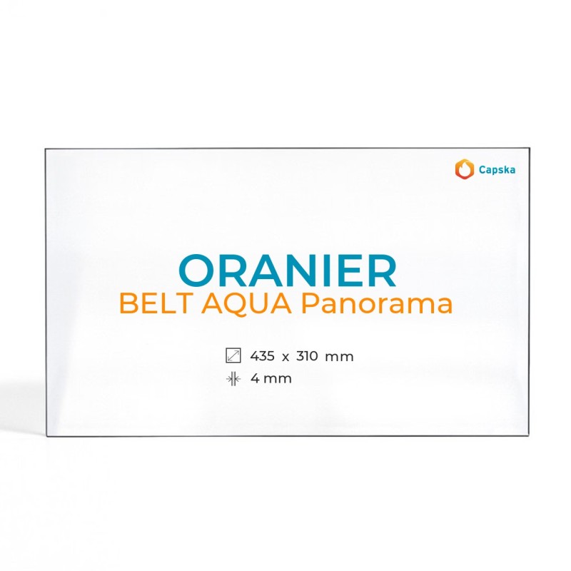 Vidre cristall Oranier BELT AQUA PANORAMA per estufes de llenya