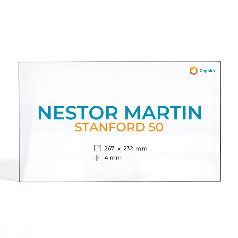 Vidre ceràmic Nestor Martin STANFORD 50 - Rectangle 267x232x4 mm
