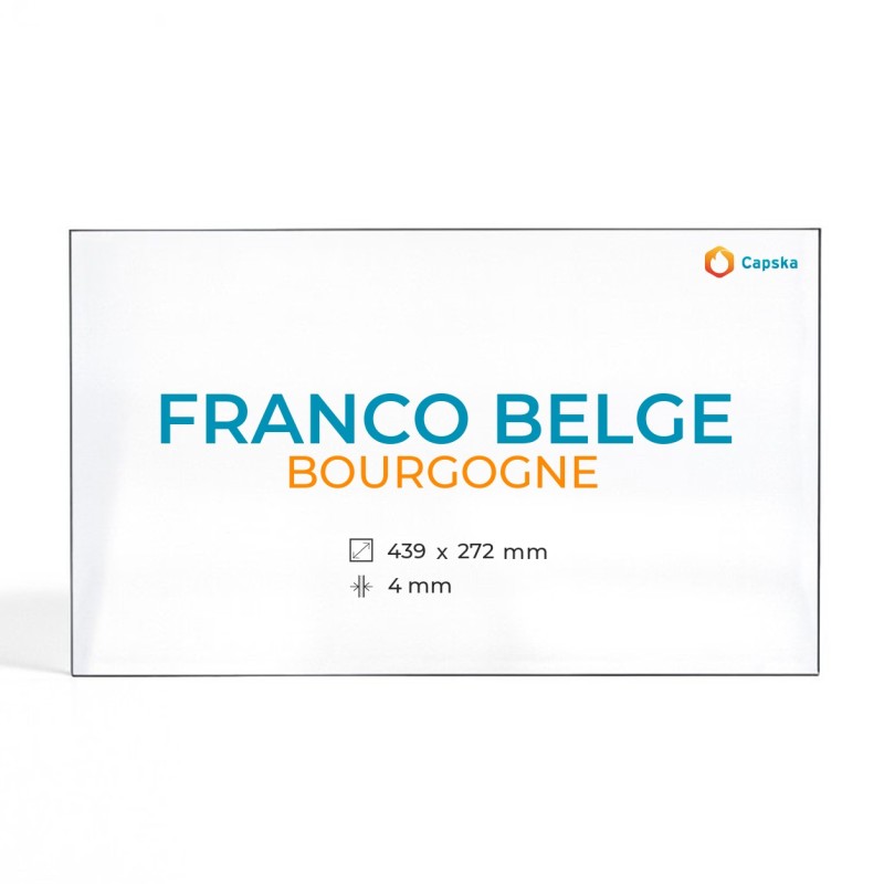 Vidre ceràmic Franco Belge BOURGOGNE - Rectangle amb arc