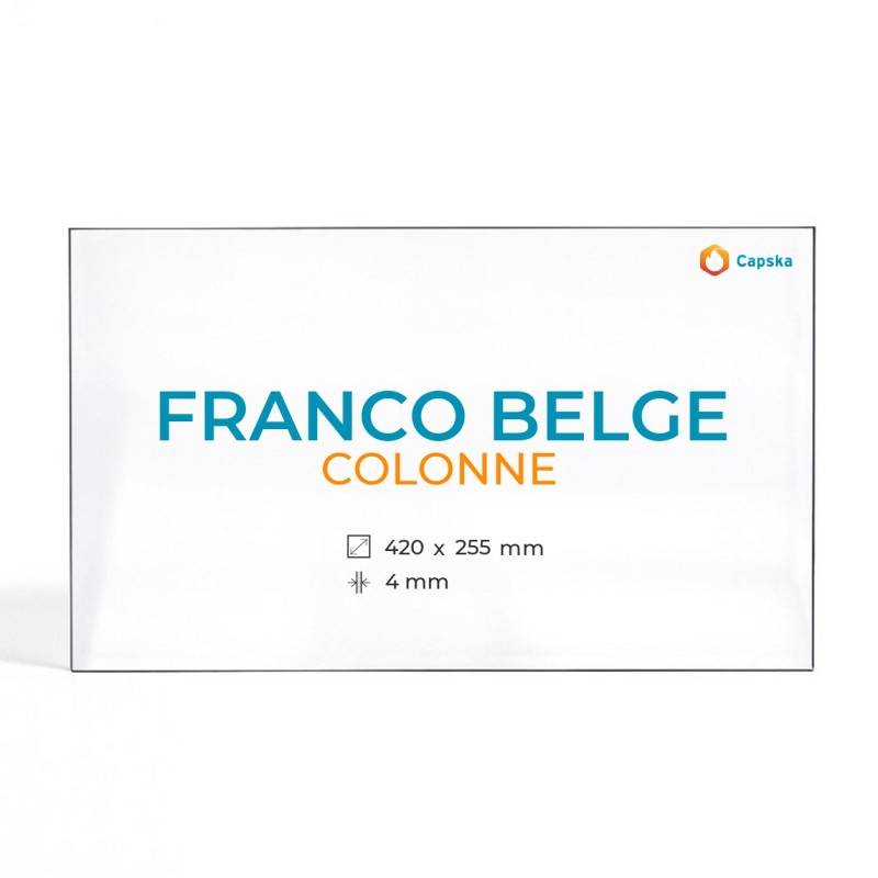 Vidre Cristall Franco Belge COLONNE - Rectangle amb arc