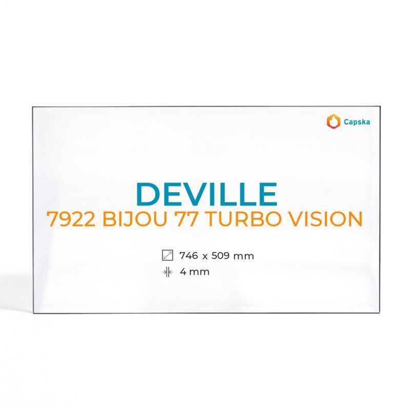 Vidre ceràmic Deville 7922 BIJOU 77 TURBO VISION - Capska