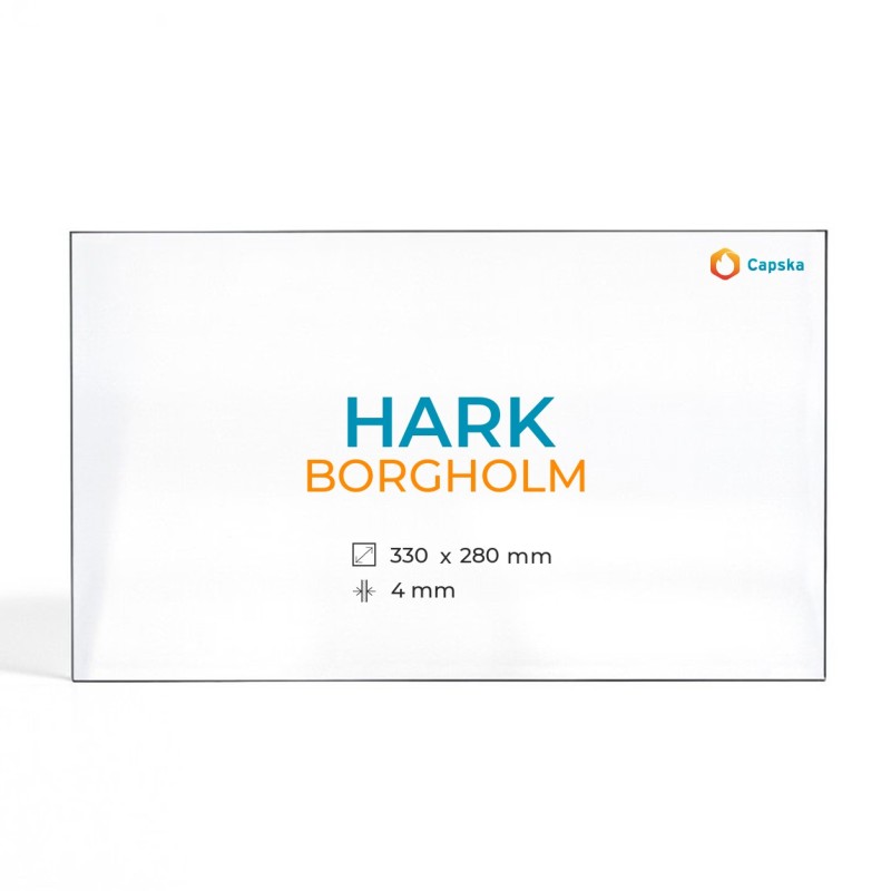 Cristall Hark BORGHOLM - Vidre Rectangle per estufa de llenya