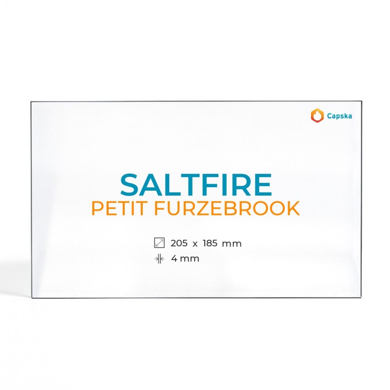 Vidre Rectangle per Estufa de Llenya - Saltfire PETIT FURZEBROOK