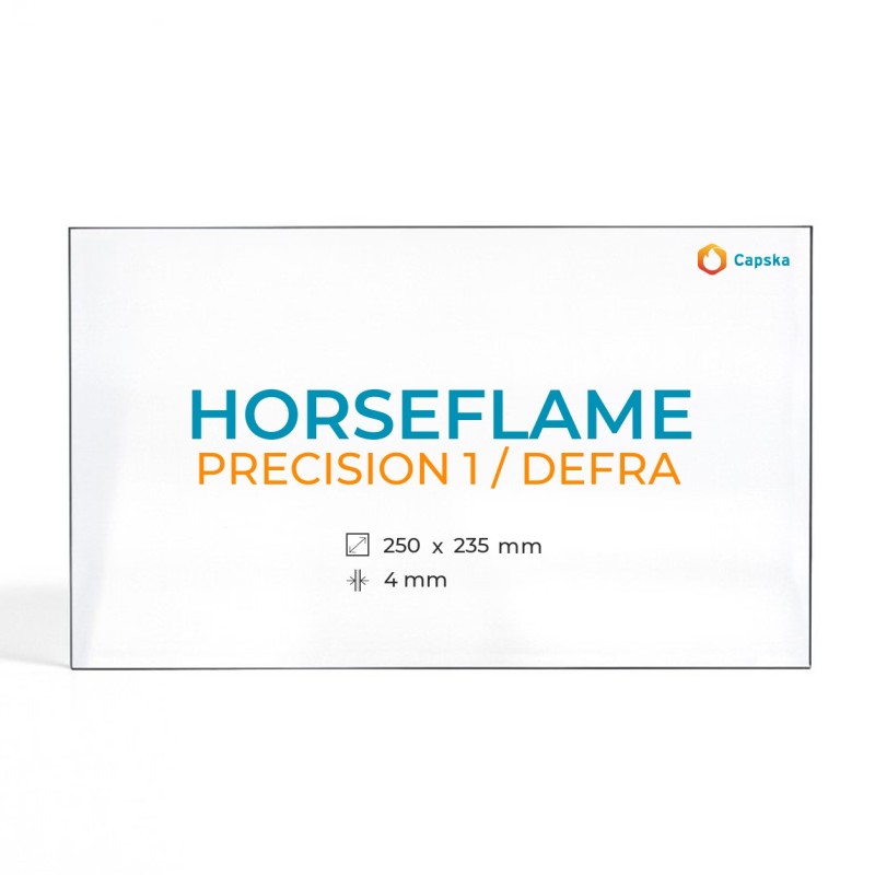 Vidre Rectangle per estufa de llenya HORSEFLAME PRECISION 1 / DEFRA