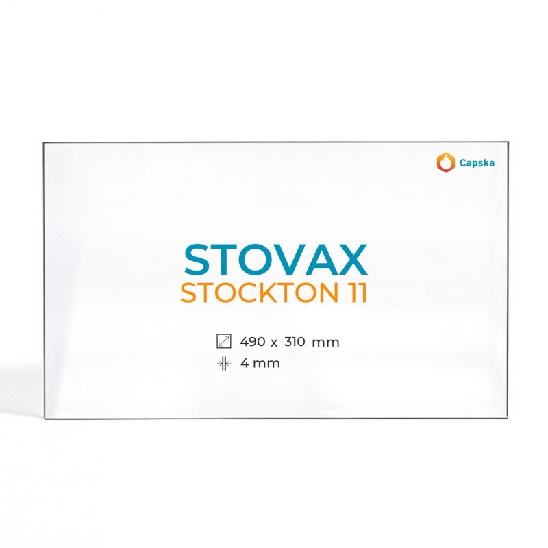Vidre Rectangle Stovax STOCKTON 11 per Estufa de Llenya
