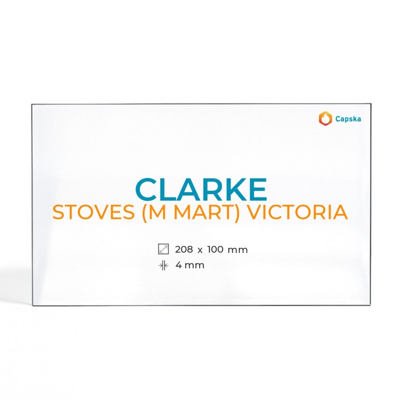 Cristal Clarke STOVES (M MART) VICTORIA - Vidrio para estufa de leña