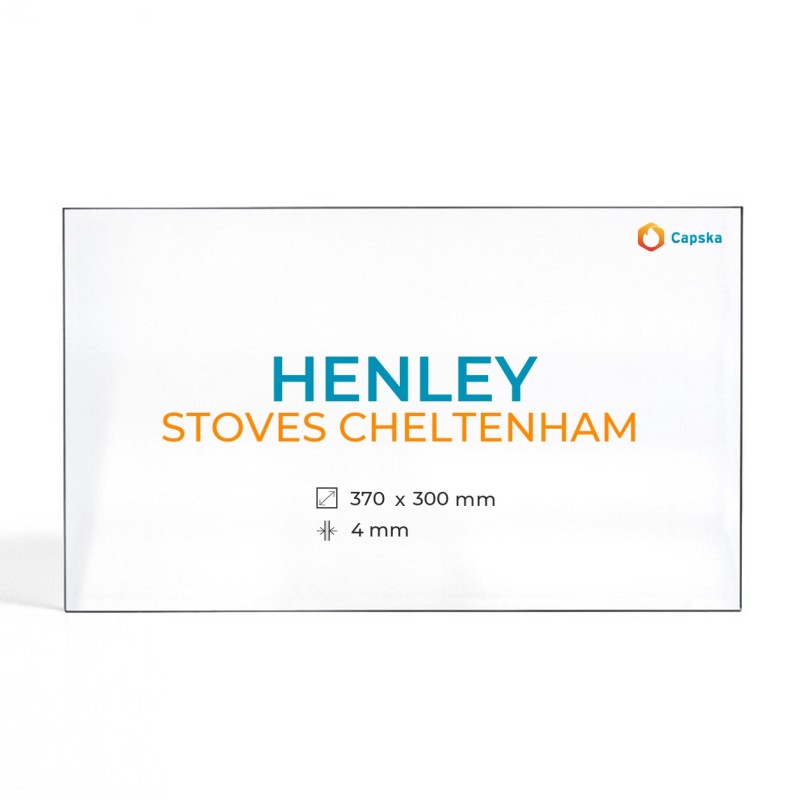Cristal Henley STOVES CHELTENHAM - Vidrio Rectángulo para estufa de leña